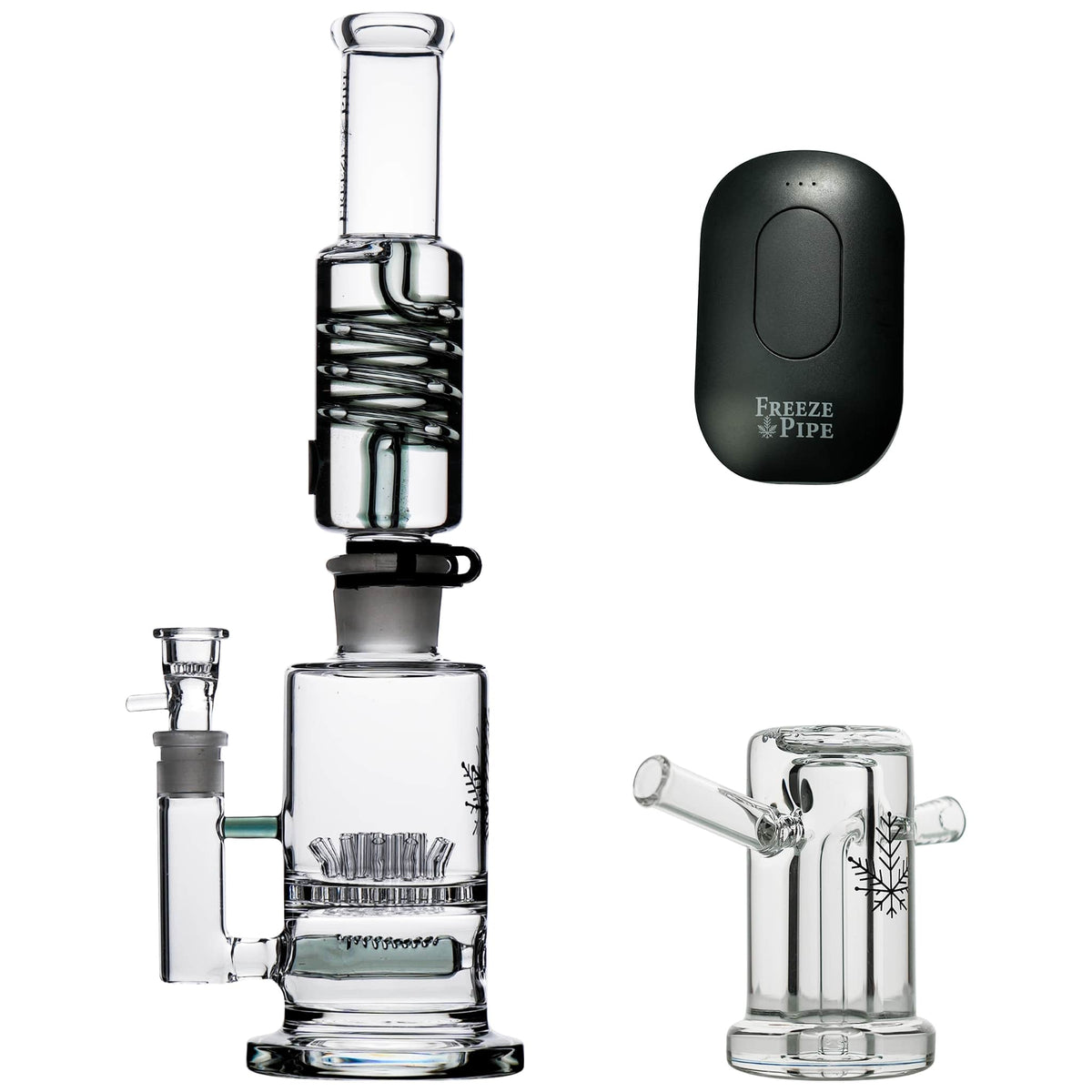 Bong + Joint Bubbler + Vape Pen – The Freeze Pipe