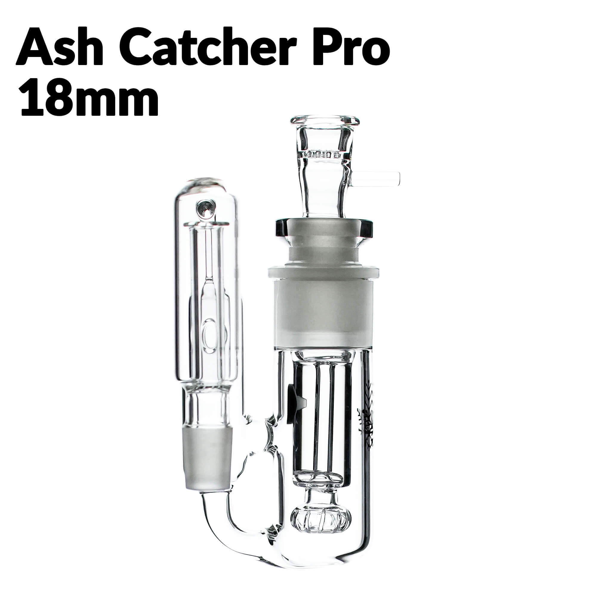 90 Degree Ash Catcher Pro 14mm & 18mm – The Freeze Pipe